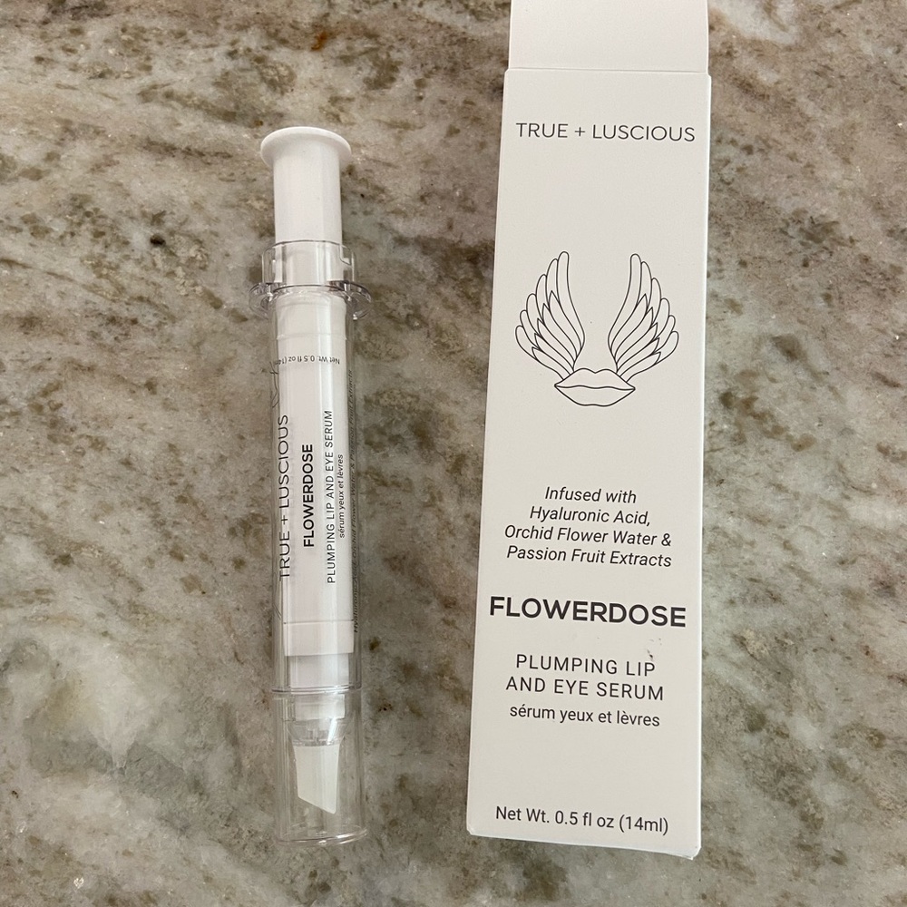 True + Luscious plumping lip and eye serum